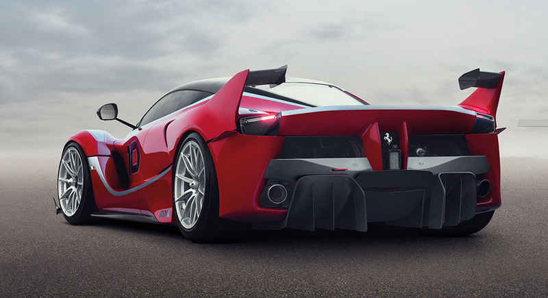 Illustration for article titled El nuevo Ferrari híbrido de prueba es esta bestia de 1050 caballos